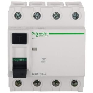 Schneider Electric 63A 4-Pole RCCB 30mA